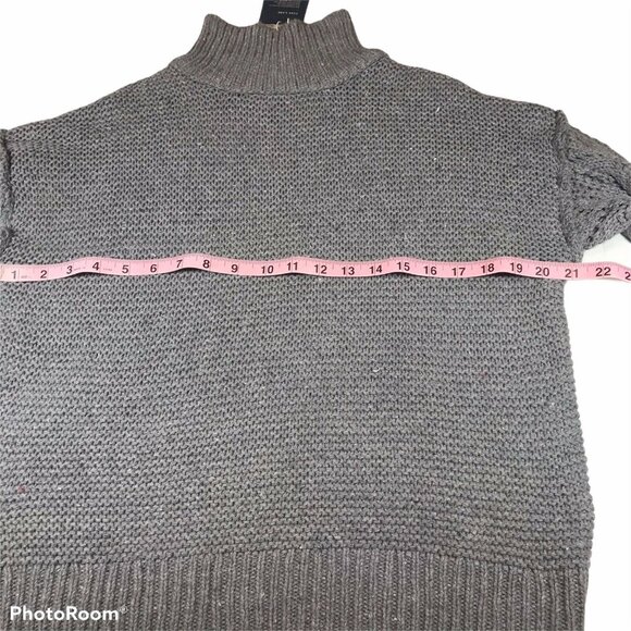 Universal Thread Womens Size Medium Sweater Turtle Neck Gray Purple New - Picture 9 of 12